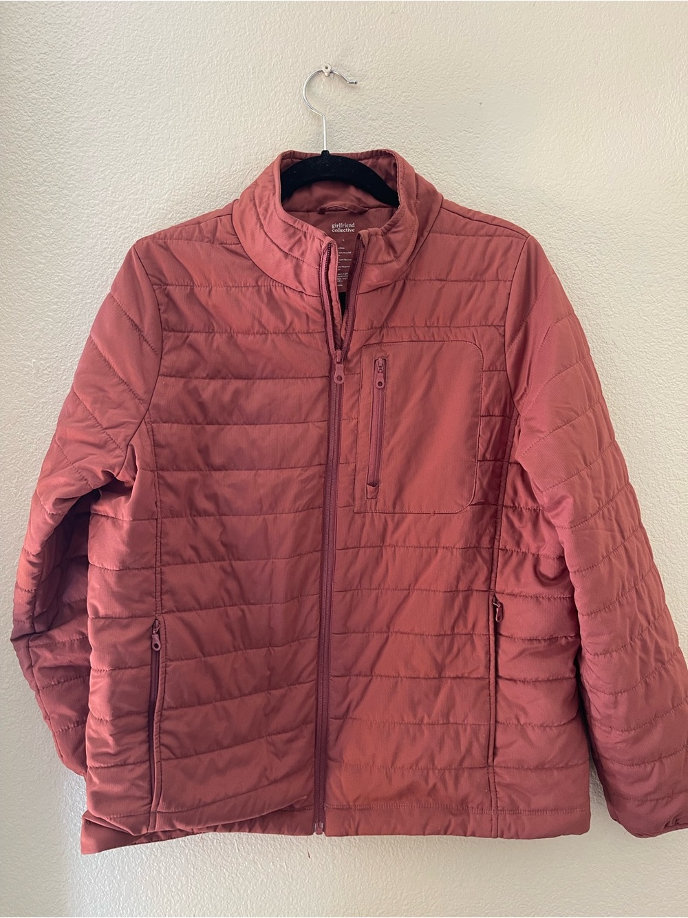 Girlfriend Collective Packable Puffer Size L